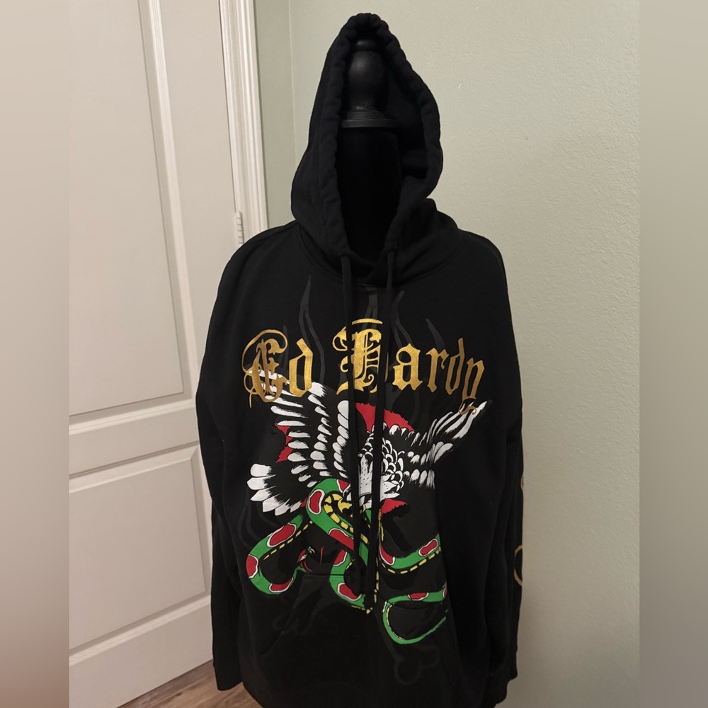 Vintage Ed Hardy Graphic Hoodie